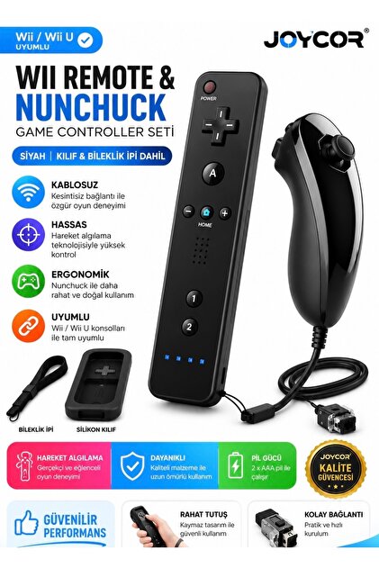 cosmostech Nintendo Wii Uyumlu Remote Motion Plus 2 In 1