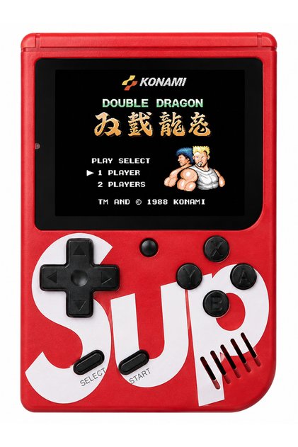 Retro Portable Mini Handheld Game Console With 400 in 1 Games Blue