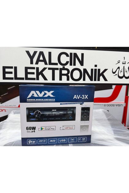 AV-3 bluetooth usb tf cart MP3 AVın radyo 3amfı cıkıslı çift usb 4x60 1AD teyıp YALÇIN ELKTRNK
