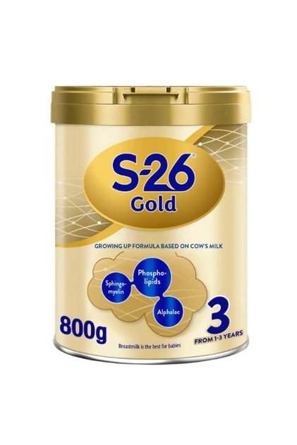 S-26 Gold Stage 3 Growing Up Formula Milk From 1-3 Years 800g