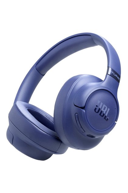 Căști over-ear Casti Tune 780NC, Anulare adaptivă a zgomotului, Sunet Hi-Res cu bas pur, Bluetooth 6.0, Conectivitate multi-punct, Redare până la 76 de ore, Albastru