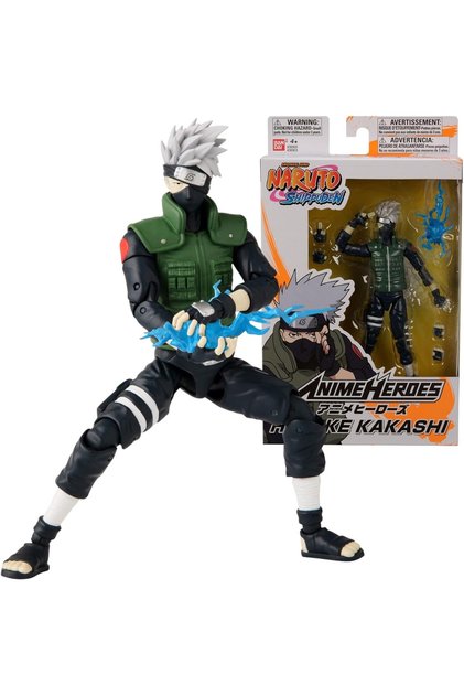 16 cm Kakashi Poz Verilebilir Figür - Anime Heroes Naruto Serisi