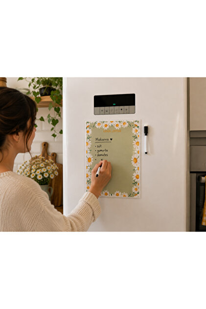Lacking List Magnetic Routine List Kitchen Refrigerator Top Tear-Free Wear-Free Summer Wipes
