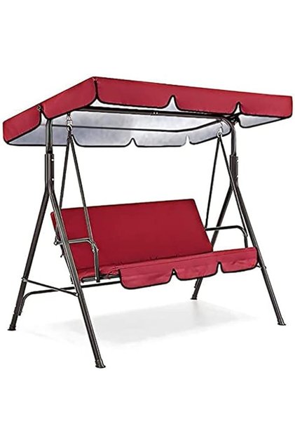 Swing Canopy and Replacement Cover, Replacement Top Cover for Patio and Outdoor Garden Swing, Swing Chair Cover, Canopy Cover