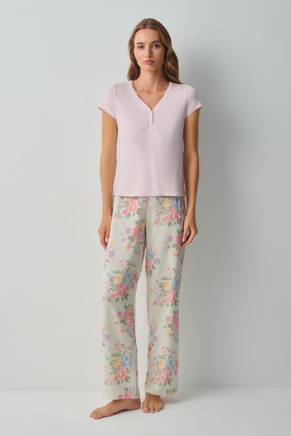 Fleur Pijama Takımı