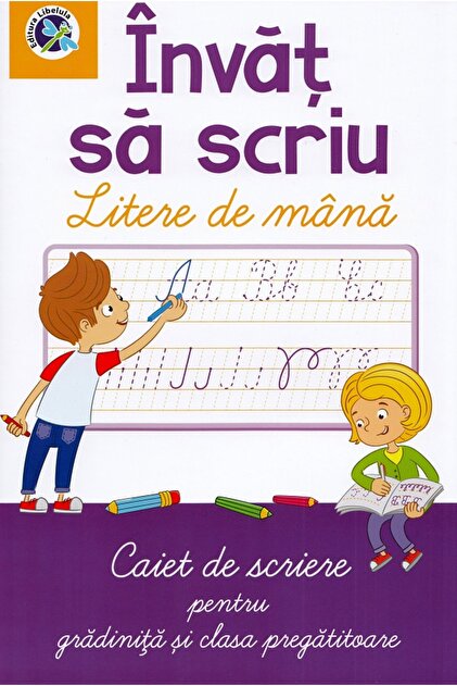 Invat sa scriu litere de mana. Caiet de scriere - Clasa pregatitoare - Luminita Albu