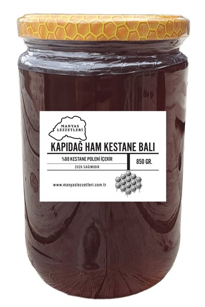 Kapıdağ Ham Kestane Balı 2026 Sağımı 850 Gr.