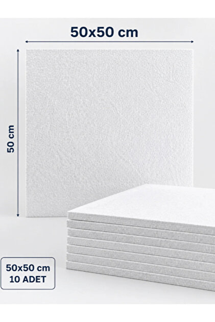 16 DNS EPS Strafor Köpük Levha 10 mm (1 cm) 50X50 CM – 10 Adet