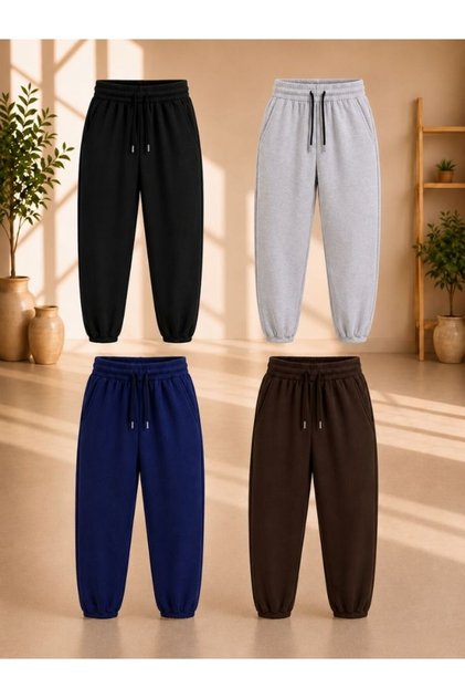Armikids Unisex Children's 4-Piece Seasonal Sweatpants Set