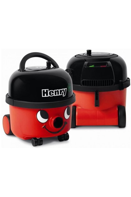 Aspirator Cu Cilindru Henry HVR200, Cu Sac Praf 9l, 620W, 8.5kg 72dB, Cablu 10m, Filtru HEPA Rosu/Negru