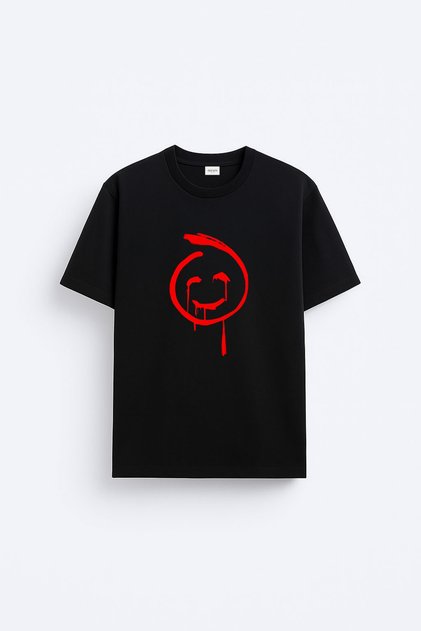 The Mentalist Printed Black Crew Neck T-Shirt