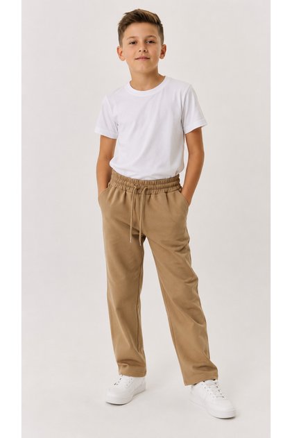 Defacto Düz Paça Gabardin Pantolonu Erkek Çocuk U3254A625AU