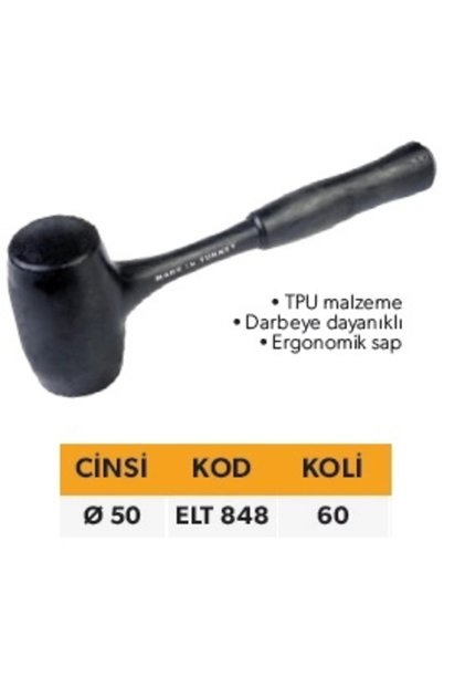 EDONİ ERGONOMİK LASTİK TOKMAK 50"
