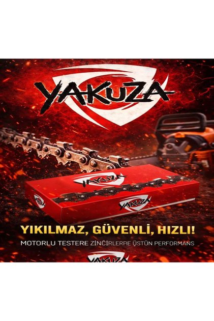 YAKUZA 3,25/36 DİŞ ZİNCİR JAPON ÇELİK ALAŞIMLI