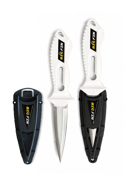 Big Fin Axis Dalış Bıçağı - Beyaz - Kol Bandı Hediyeli