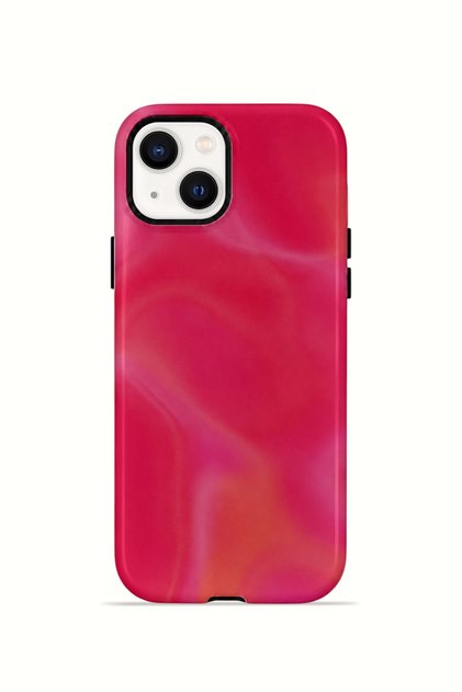 iPhone 13 Vorian Double Layer Case Hot Pink Melt