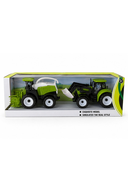 9978-8B Combine Harvester and Tractor