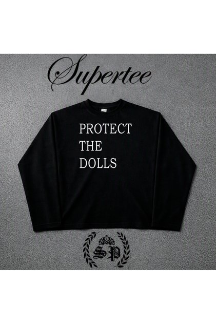 Harajuka Vintage Styling Series Long Sleeve Long-Sleeved T-Shirt