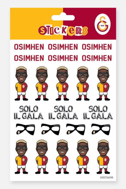 Sticker Set Victor Osimhen Solo Il Gala - Licensed Original