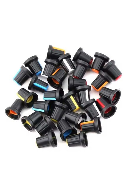 Other mix 30PCS 30PCS/lot WH148 Potentiometer Knob Cap(Copper Core) 15X17mm 6mm Shaft Hole AG2 Power