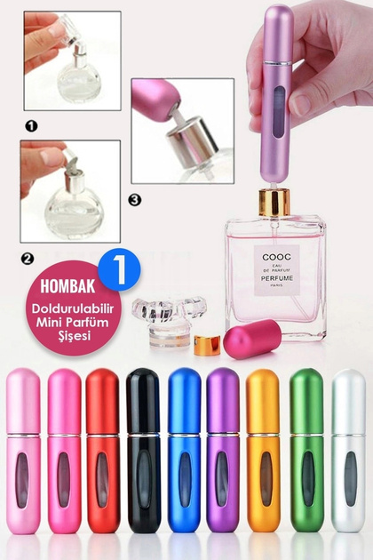 Doldurulabilir Mini Parfüm Şişesi