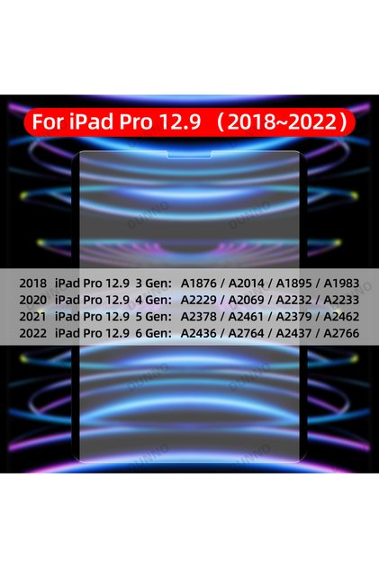 2018-2022 Pro 12.9 Paper Feel Screen Protector Film for iPad Air 11in 2024 Pro 11/12.9 Air 4 5 10/9/