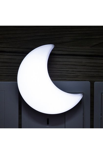 EU WHITE LED Moon Night Lights/Wall Lamp Cute Mini EU/US Plug Lights For Children Room Bedroom Livin