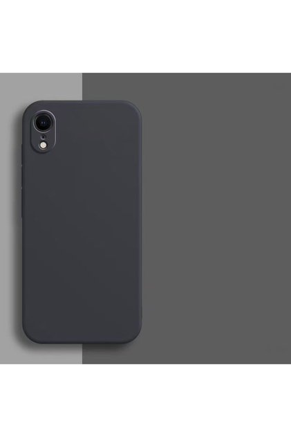 iPhone X Black Original Liquid Silicone Case For iphone XR X Xs Max Shockproof TPU Silicone Protecti
