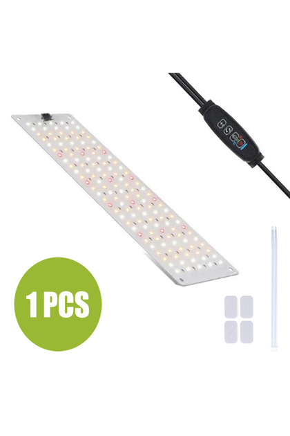 EU 1 pack LED Grow Panel Light Ultra-thin Full Spectrum Dimmable Timer Plant Lights Under Cabinet Gr