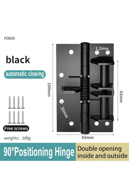 B Household Multifunctional 90 Degree Positioning, Self-Locking, Silent Hinge, Buffering, Rebound, .