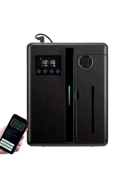EU Black Professional Aroma Diffuser Electric Smell for Home Wall Mounted Fragrance Diffuser Automat