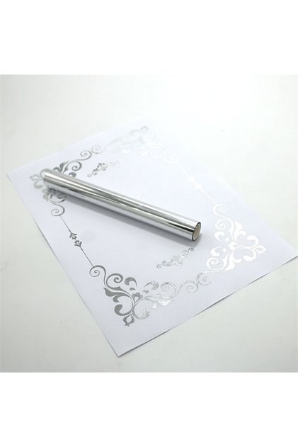 Color 7 5Mx19.3CM Toner Reactive Foil Heat Activated Foil Hot Stamping Foil Paper Foil by Laser Prin