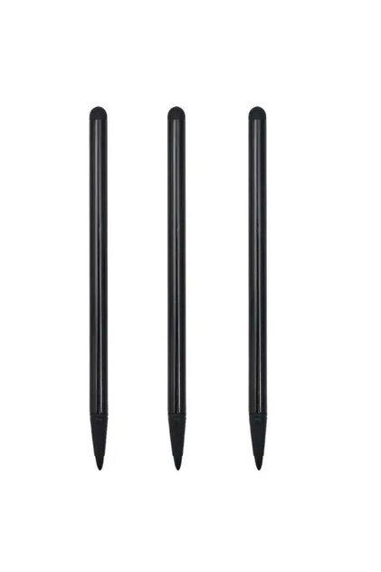 Black 3PCS Universal Dual Use Screen Pen For Ipad Stylus For Lenovo Android Tablet Phone Stylus For