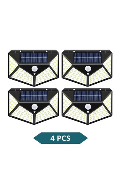 4pcs Multifunctional Solar Lamp Outdoor Garden Decoration Solar Led Light Waterproof Sunlight Powere