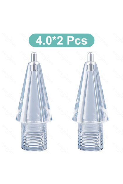 4.0X2pcs ì• í”ŒíŽœìŠ¬ 펜촉 for Apple Pencil Nib Tip for Apple Pencil 2 1 for Apple Nib iPad Pencil St