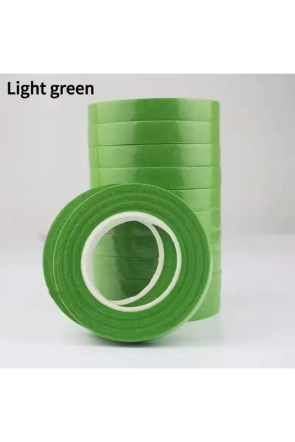 1pcs Light green 1-10rolls Bouquet Floral Stem Tapes Green Self-Adhesive Tapes Florist Flower Wrappi