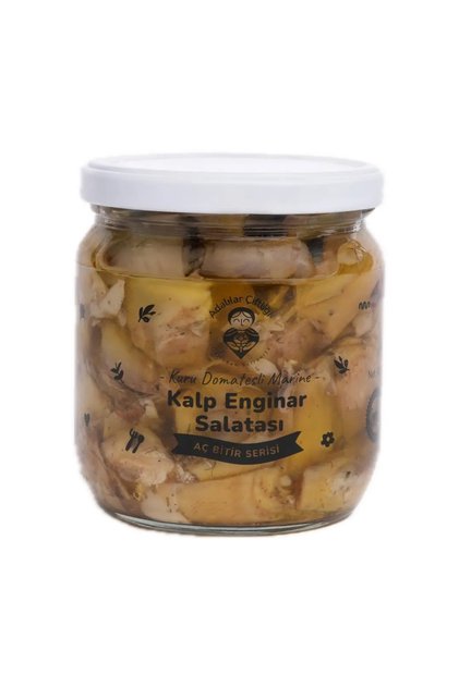 Kuru Domatesli Marine Kalp Enginar Salatası | 425 Gr