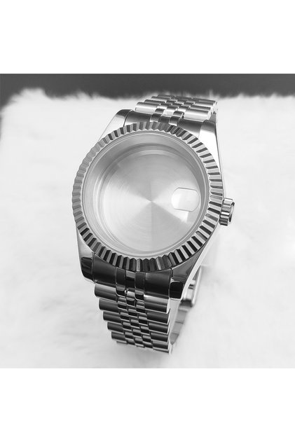 40mm case NH35 NH36 1 Neiton 36mm/40mm Sapphire Glass For Men Watch Case Fit NH36 NH34 NH35Movement
