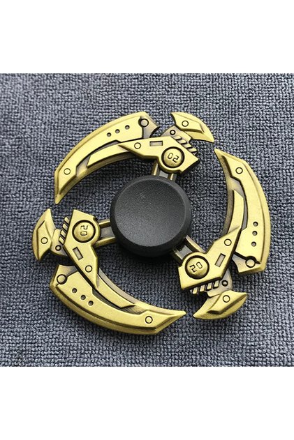 GT-12 New Bronze Metal Alloy Fidget Spinner R188 Mute Bearing Hand Spinner Fingertip Gyro Stress Rel