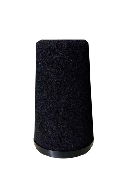 Black-Black Windscreen for Shure SM7B, Microphone Pop Filter Cover with Ring, Color Mic Foam Cover R