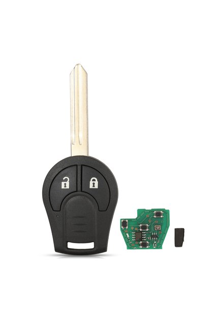 433mhz 2buttons jingyuqin 315/433MHZ Remote Key For Nissan Sylphy Cube Juke Rogue Micra Qashqai Alti