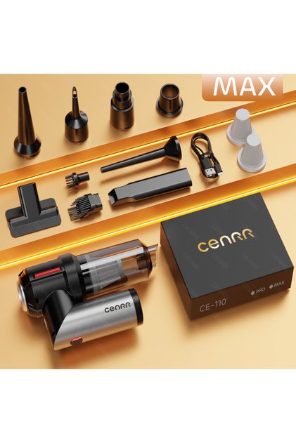 MAX 2hepa CENRR 998000PA Car Vacuum Cleaner Mini Cordless Powerful Wireless Car Cleaner HandHeld Por