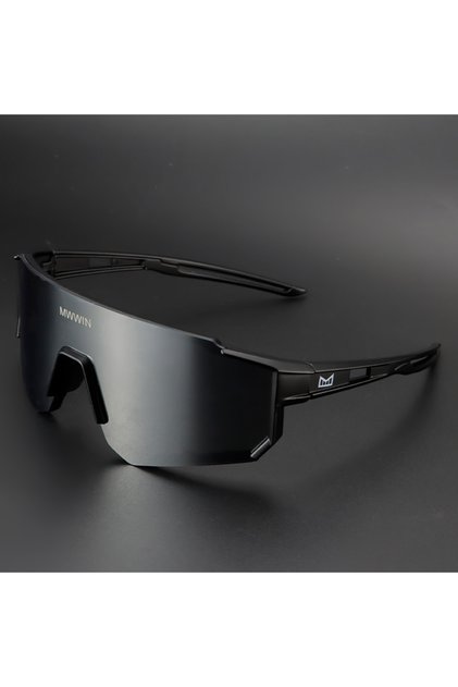 W01-HC-04 MWWIN Fashion Cycling Glasses Sunglasses for Men UV400 Women Bike Eyewear Road Bicycle Dri