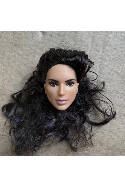 little defectives 32 1/6 Vintage Doll Heads Mermaid Racer Super Model Princess For 30cm Solid Male F