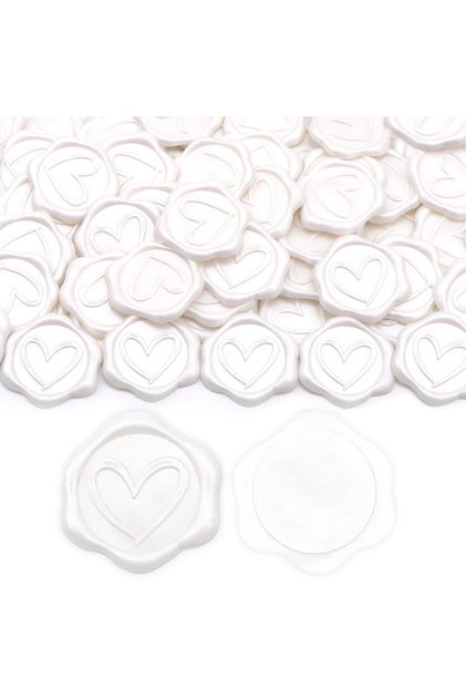 30pcs 30Pcs Heart Wax Seal Stickers,30 Pack Envelope Seal Stickers Envelope Seals Self Adhesive Stic
