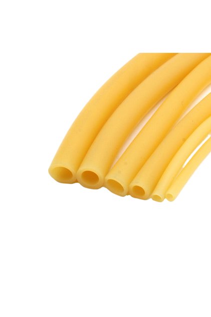 1 meter ID 3mm OD 5mm YELLOW 1/3/5/10/20M Natural Latex Rubber Tubing Tube ID 2 ~6mm High Resilient