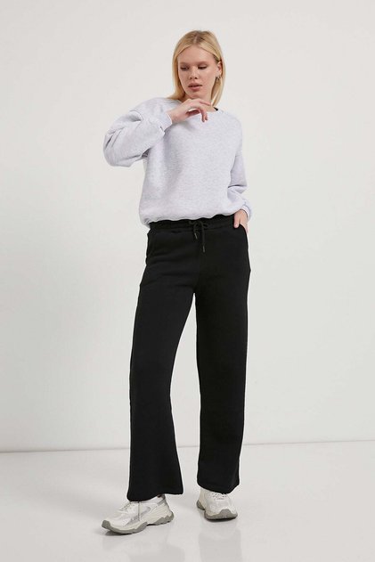 Elastic Waistband Casual Sweatpants