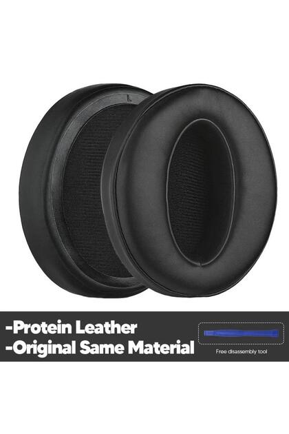 Leather Black Replacement Ear Pads For Sennheiser HD 450/440/430/4458/400S/350 BT Headphones Memory