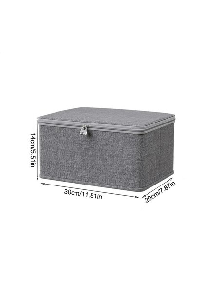 S Large Storage Box with Lock Stackable Storage Container Secure with Handle Locking Organizing Bin