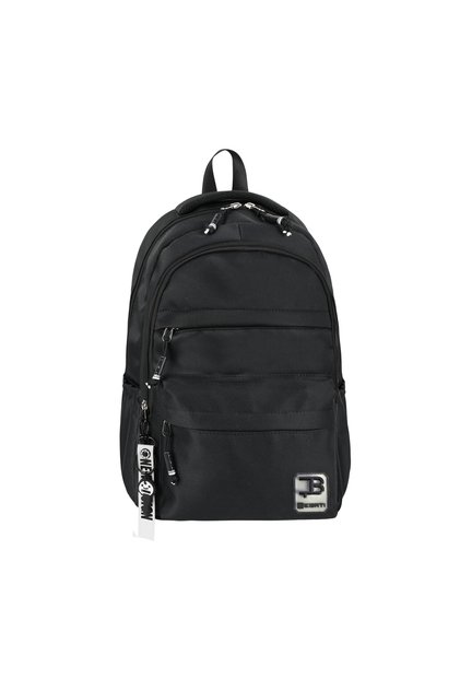 Water Repellent Special Fabric Lightweight Unisex High School and Middle School Backpack Black